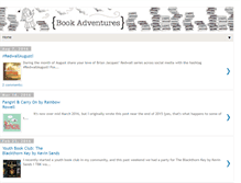 Tablet Screenshot of book-adventures.com